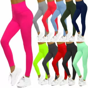 JHN - Färgglada leggings 12 olika färger