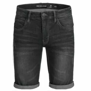 Indicode holes jeansshorts - svarta shorts