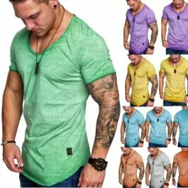 T-shirt Herr - Färgade härliga sommar tröjor till en billig peng