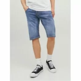 Jack & Jones jeansshorts - Blåa denimshorts
