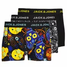 3 Pack boxershorts JACK & JONES Black - Blazing yellow