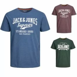Jack & Jones T-shirts i melange - Herrtröjor