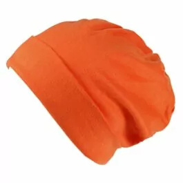 Orange beanie mössa - unisex
