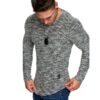 Sweatshirt Herr - Vintage grå herrtröja