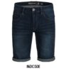 Indicode Shorts - Herrshorts jeans - jeansshorts - mörkblåa