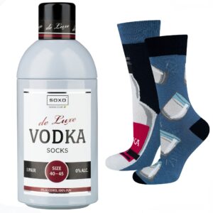 Vodkastrumpor i Presentflaska