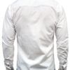 Vit herrskjorta - Stilren skjorta - baksidan