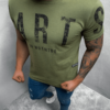 Herr T-shirts parts grön 1180