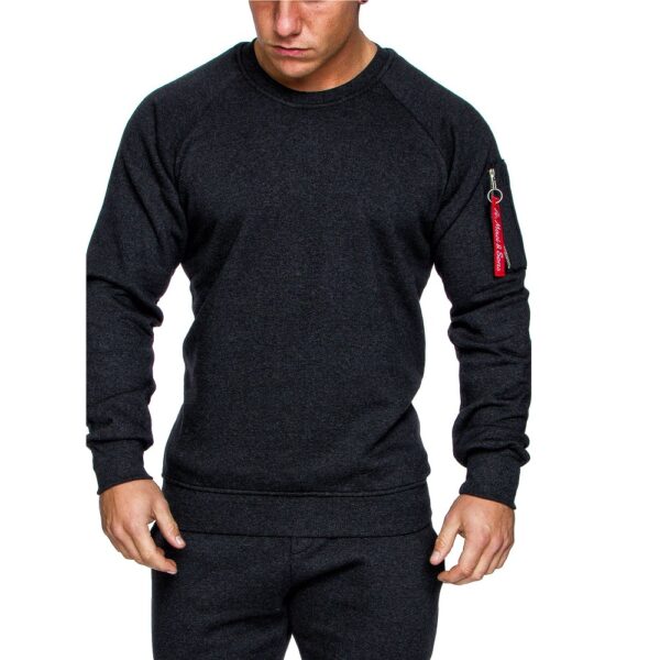 Herrtröjor - sweatshirts med 4 olika färgval mörkgrå