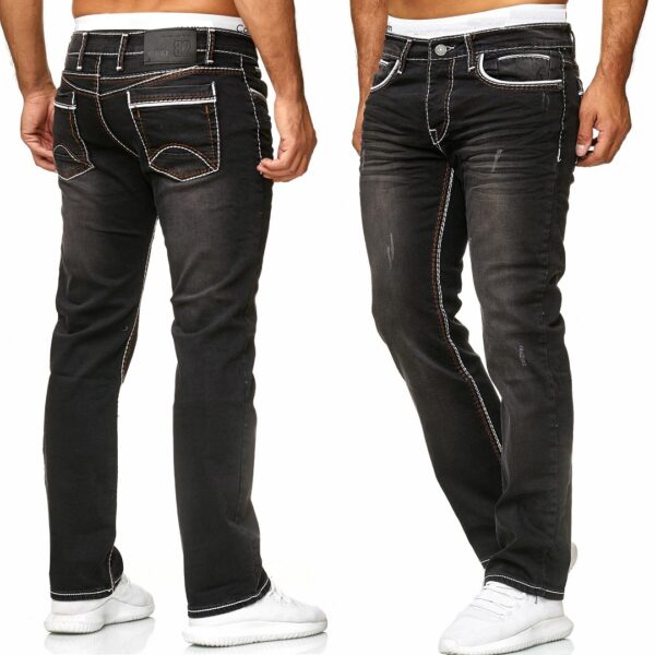 Svarta jeans herr med stretch 479 kr