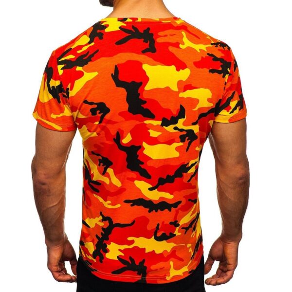 Orange Camo T-shirt Herr 149 kr bakifrån