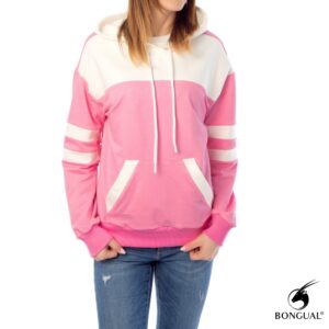 Dam hoodie 199 kr - rosa damtröja med luva från Bongual