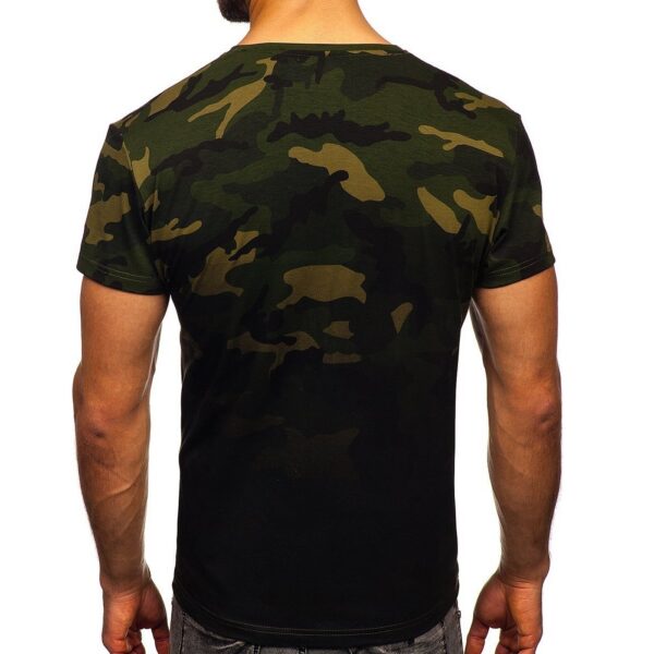T-shirt camouflage herr - grön camo 149 kr - bakifrån