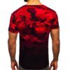 T-shirt camouflage - röd mönstrad camo 149 kr - bakifrån