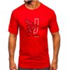Röd T-shirt printed Air Jeans - Herrtröja