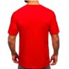 röd T-shirt printed Air Jeans - Herrtröja bakifrån