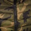 Camouflage jacka Herr - camojacka med ståkrage in zoomad framifrån