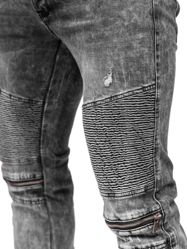 Slim fit jeans herr med stretch in zoomad