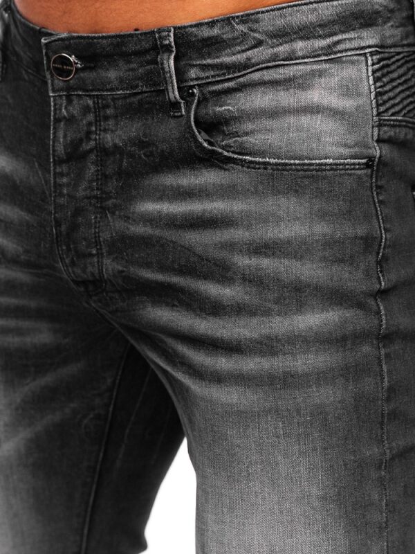 Jeans med lätta slitningar - Herrjeans zoom framifrån