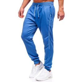 Blåa träningsbyxor - Sweatpants