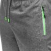 Gråa shorts med gröna detaljer - Herr zoomad
