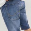 Jack & Jones jeansshorts - Blåa denimshorts zoom bakifrån