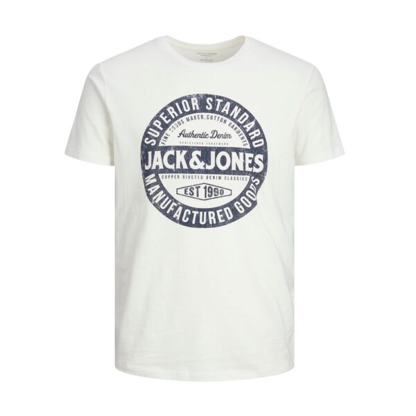 T-shirt printed JACK & JONES - Herrtröja framifrån