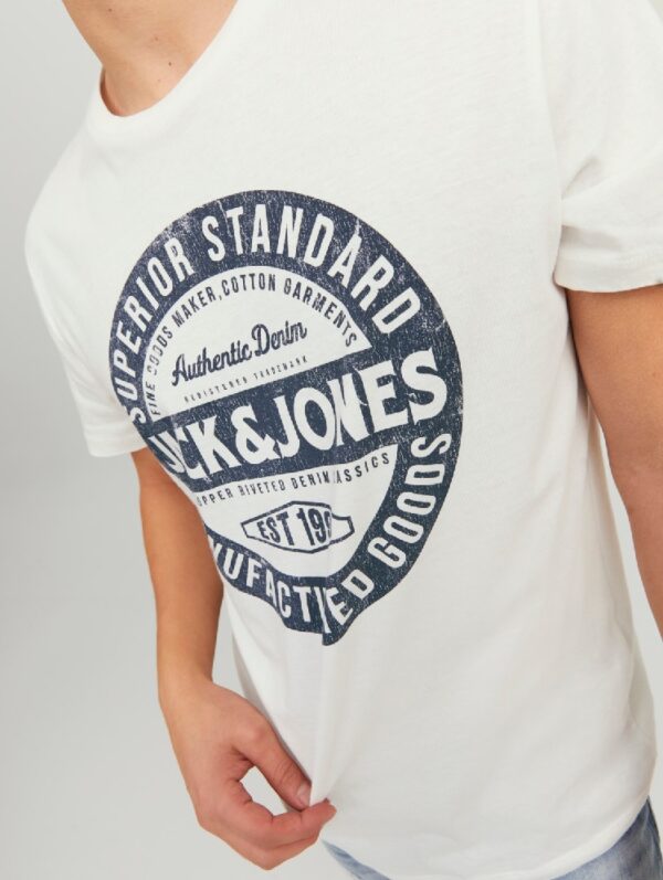 T-shirt printed JACK & JONES - Herrtröja front