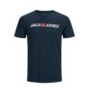 Klassisk mörkblå T-shirt Jack & jones
