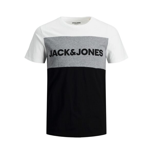 Logo blocking t-shirt jack & jones framifrån