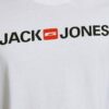 Vit Slim fit printed JACK & JONES T-shirt zoom front