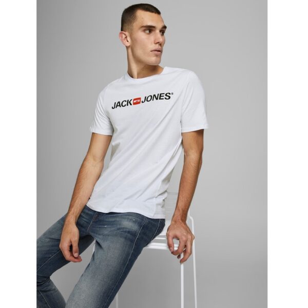 Vit Slim fit printed JACK & JONES T-shirt front
