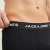 10-pack svarta boxershorts Jack & Jones zoomad