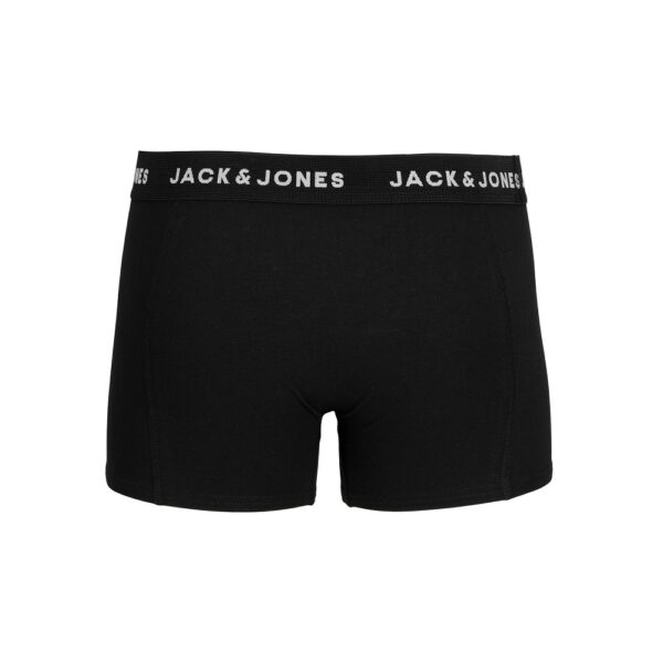 7-pack svarta kalsonger - Jack & Jones bakifrån