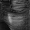 Svarta shorts herr - Jeansshorts zoomad