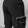 Svarta byxor i nylon - Caromodell zoomad bak