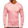 Basic billiga sweatshirts herr rosa