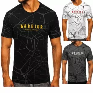 JHN - T-shirt printed Warrior | 3 olika färger