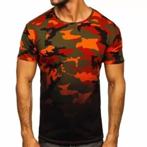 T-shirt herr camouflagemönstrad herrtröja 149 kr