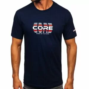 Mörkblå T-shirt Core Mind Of Futre Printed - Herrtröja