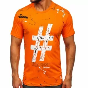 Herr T-shirt orange The Best