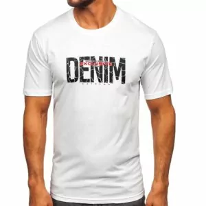 Vit T-shirt printed denim exclusive