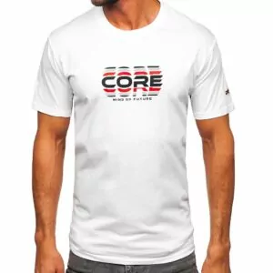 Vit T-shirt Core Mind Of Futre Printed - Herrtröja