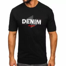 T-shirt Denim Originals Svart - Framsida