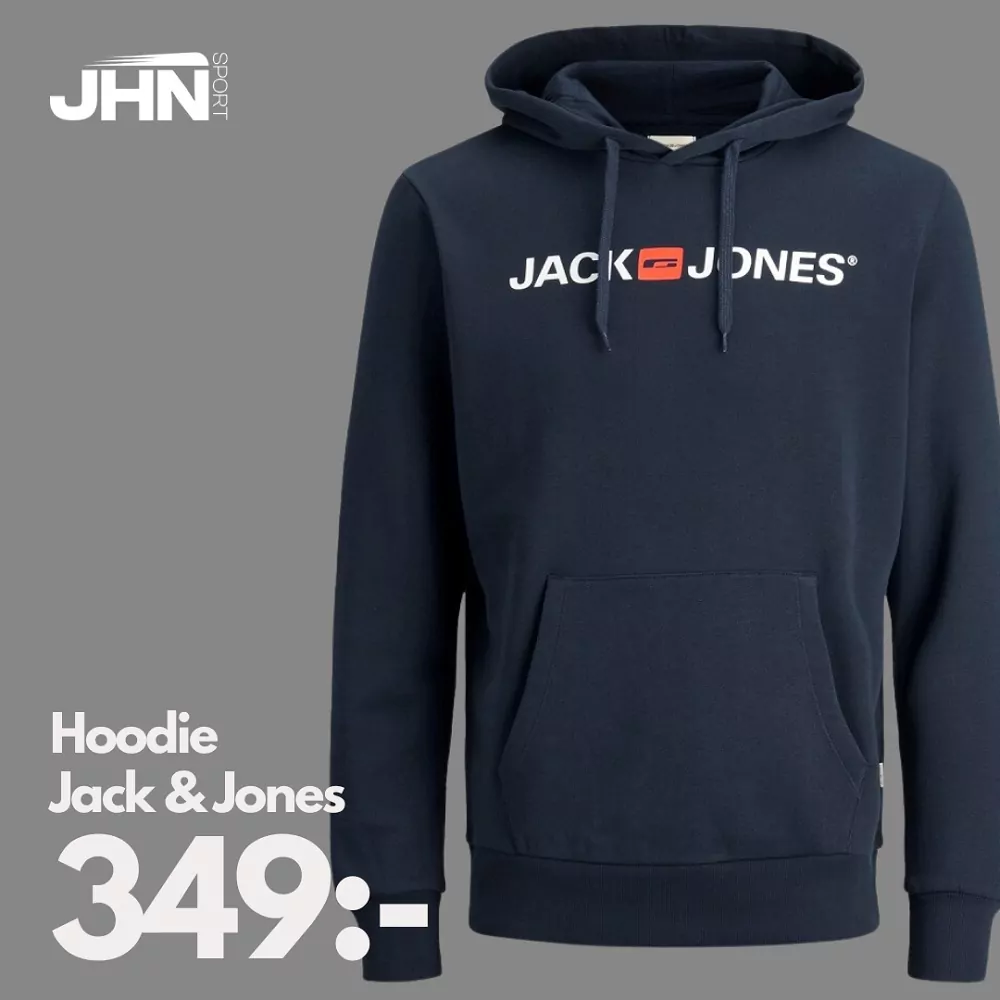 Jack & Jones Hoodie - Herrtröja med luva