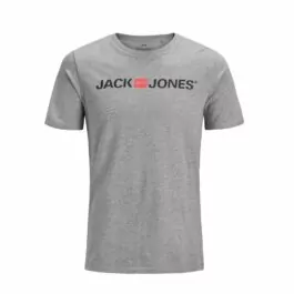 Klassisk grå Jack & Jones T-shirt
