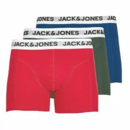 3-pack solida boxershorts från jack and jones