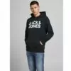 2 pack hoodies jack & jones svart