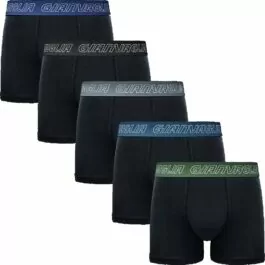 5 par billiga svarta herrkalsonger - Boxershorts flerpack