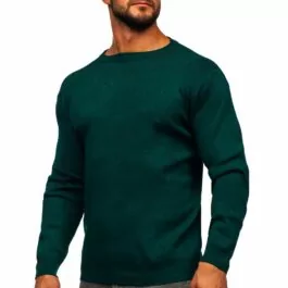 Grön o-ringad tröja - Herrtröja